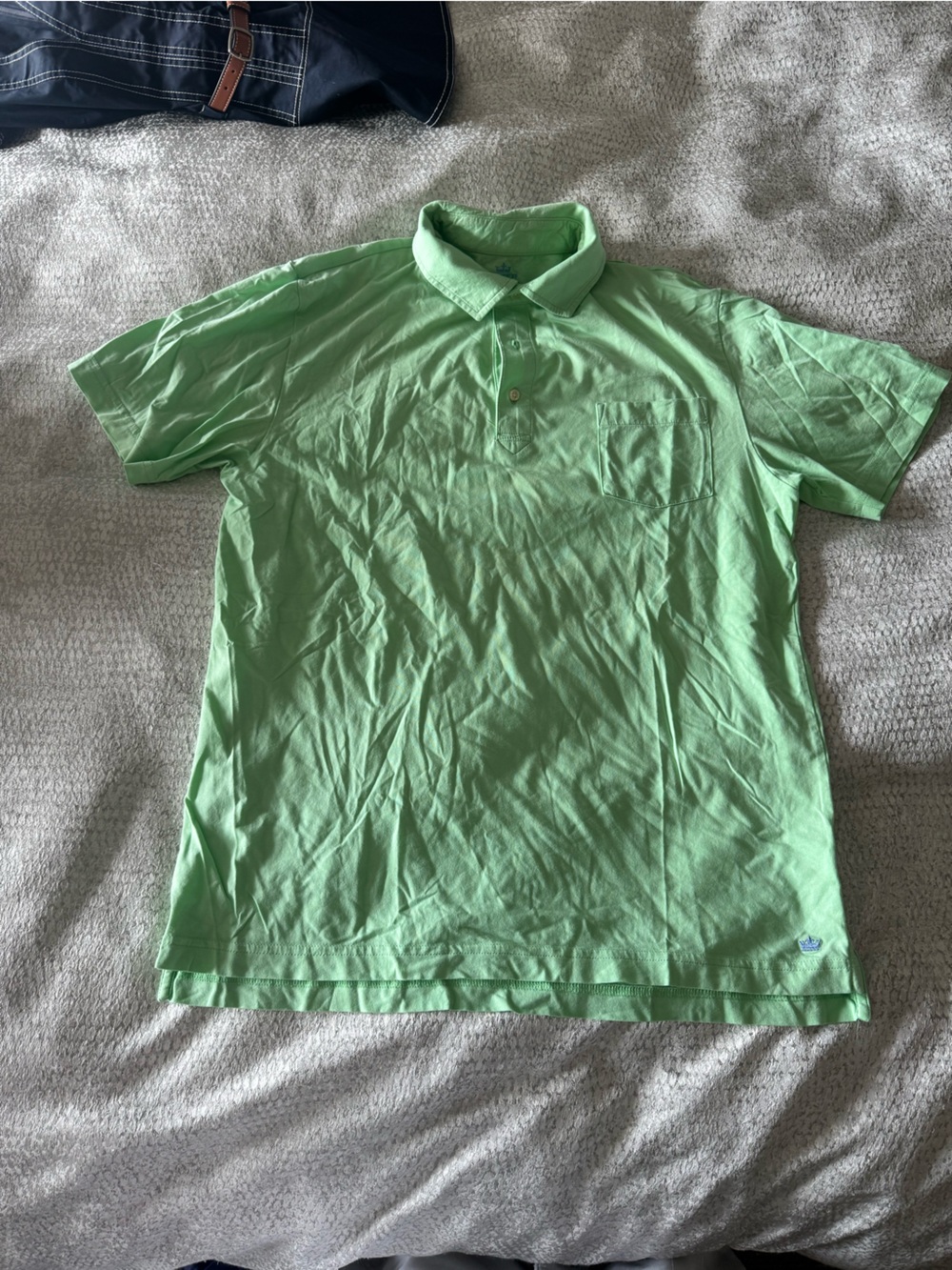 Peter Millar Summer wash Men's Polo Shirt in Light Green - small